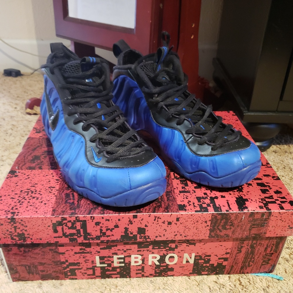 Nike Air Foamposite Pro- Royal Blue/ Black